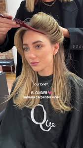 warm tones for beautiful @MADS___ #sabrinacarpenter #hairtransformation  #wellahair @Wella Professionals @Wella Professionals ANZ