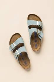 Birkenstock Soft Footbed Vs Regular Arizona Soft Footbed Birkenstock In 2020 Birkenstock Buckle Sandals Slip On Sandal