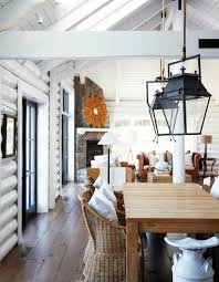 White Hot Home In Sonoma Lark Linen Cabin Interior Design Log Home Interior Log Cabin Interior
