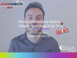 Desconecta 2018: primer evento presencial de Omar de la Fuente en Madrid
