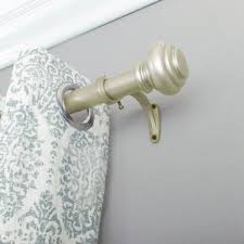 Each of these is a unique alternative to curtain rods that will spice up the aesthetics of your room, regardless of the reason you might have problems with getting the rope through the holes on top of the curtain if the rope is too thick. Antique Gold Curtain Rod Wayfair