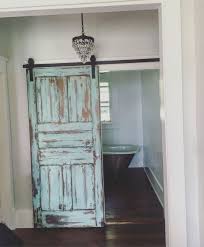 Jun 18, 2021 · use sw riverway, your perfect paint color, as your interior door paint colors as well, for a little something unexpected. Turquoise Barn Door Rustic Doors Barn Door Inside Barn Doors