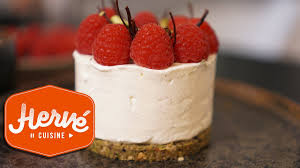 Le Cheesecake Sans Cuisson Framboises Pistaches Youtube