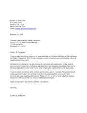 Sometimes an interview will make you realize that a job isn't in fact suited to you. Interview Thank You Letters Sample Letter 022513 Sample Letter Address Date Interviewers Name Title Business Address Dear Mr Henley I Want To Thank Course Hero