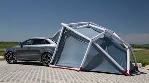 Double The Size Of Your Audi Q3 With This Space Age Inflatable Tent Audi Q3 Tent Tent Camping