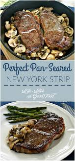 Pan Seared New York Strip Steak Recipe Strip Steak Recipe New York Steak Recipe Recipes