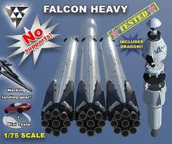 Falcon Heavy And Falcon 9 3d Print Model Falcon Heavy 3d Printing Print Models