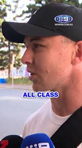 All class from James Tedesco. 👏👏, #9WWOS #NRL #Origin