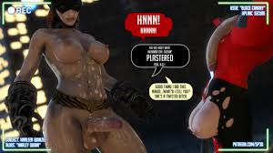 Post 3829420: Barbara_Gordon Batgirl Batman:_Arkham_Knight Batman_(series)  comic DC Harley_Quinn Squarepeg3d