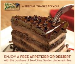 Olive garden's new logo finally knows what an olive looks like. Olive Garden Coupon Free App Or Dessert With Purchase My Frugal Adventures