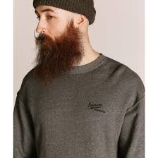 ショット Schott SALT AND PEPPER CREW SWEAT AME （チャコール）