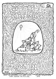 Jesus Our King Is Born Bible Activities For Kids Nativity Coloring Pages Activity Sheets For Kids