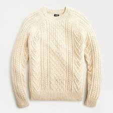 Knives out has found itself an unlikely star in chris evans' sweater. Chris Evans Sweater Buy The Knives Out Stars Cream Colored Cable Knit