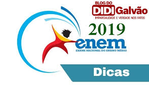 Pela primeira vez, o inep realizará o enem digital, com aplicação em janeiro e fevereiro de 2021. Presidente Do Inep Diz Que Esta Tudo Pronto Para O Enem 2019 Blog Do Didi Galvao