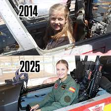 01. 09. 25 La Princesa Leonor ha llegado esta mañana a la Academia General  del Aire y del Espacio de San Javier (Murcia) para iniciar su último curso  de formación militar. En