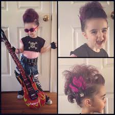 Celebrity messy bun hairstyles for any occasion via hairdrome.com. Punk Rock Toddler Diy Costume Rockstar Costume Kids Rockstar Costume Kids Costumes Girls