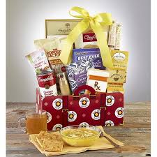 Unique get well gifts you can send to any child or teenager, anytime, almost anywhere when you want to lift their spirits and brighten their day. Greatfoods Get Well Gift Basket With Campbell S Chicken Noodle Soup And Lemon Tea Grand Walmart Com Walmart Com
