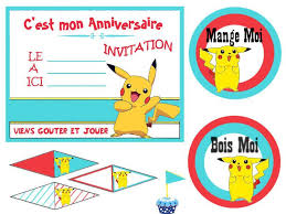 Carte Anniversaire Invitation Anniversaire Pokemon Invitation Anniversaire Carte Invitation Anniversaire