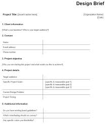 Creating A Project Brief The Starting Point For Any Project