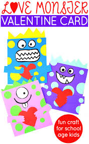 Check spelling or type a new query. Love Monster Valentine Card Craft For School Age Kids