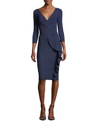 Chiara Boni La Petite Robe Marem 3 4 Sleeve Ruffled Jersey Cocktail Dress Petite Robes Dresses Cocktail Dress