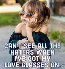 Just Sitting Over Here With My Love Glasses On Warrior Goddess Training Glasses Haters