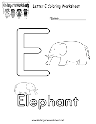 letter e coloring worksheet for kids in preschool or kindergarten this color worksheets alphabet worksheets kindergarten coloring worksheets for kindergarten