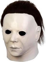 HugOutdoor Scary Halloween Mask for Adults Realistic Classic White Full  Head Latex Masks Creepy Cosplay Costume Props (D) : Buy Online at Best  Price in KSA