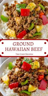 Hipertekin Ground Hawaiian Beef Healthy Ground Beef Beef Dinner Beef Recipes For Dinner
