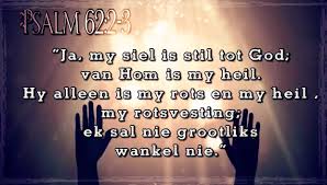 Psalms Afrikaans Bybel Psalms Psalm 62 Psalm 62 2