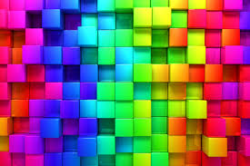 Resultado de imagen para cubos 3d de colores