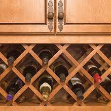 (4) see lower price in cart. Wine Wall Combo Lattice Style Accessories Bertch Cabinet Manufac