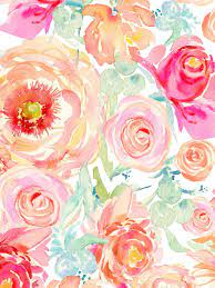 Watercolor flower transparent images (13,217). Flower Watercolor Wallpapers Top Free Flower Watercolor Backgrounds Wallpaperaccess