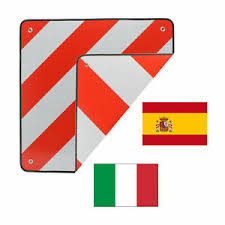 Spanien og italien mødes i den første semifinale ved em på tirsdag kl. Alu Wende Warntafel Italien Spanien 50 X 50 Cm Mit Osen Gummischutz Reflektiert Ebay