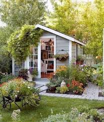 The Visual Vamp In 2020 Cottage Garden Sheds Backyard Sheds Shed Design
