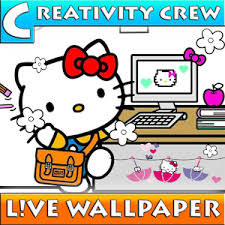 Download glitter hello kitty live wallpaper android live wallpaper to your android phone and tablet for free, in apk, uploaded by aniwidgets . Hello Kitty Live Wallpapers Latest Version For Android Download Apk