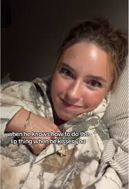 Guy Makes His Lips Kiss