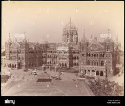 Victoria terminus 1887 hi-res stock ...