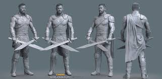 Thor Ragnarok By Vladimir Minguillo Realistic 3d Cgsociety Thor Artwork Art Portfolio