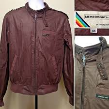 80s Members Only By Europe Craft Rainbow Tag Cafe Racer Jacket Size 44 Vintage Membersonly Caferacer Cafe Racer Jacket Clothes For Sale Clothes