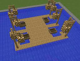 Boat being docked at marina people walking and taking pictures in a dock of chicago couple taking pictures of the chicago city from a dock Boat Dock Blueprints For Minecraft Houses Castles Towers And More Grabcraft