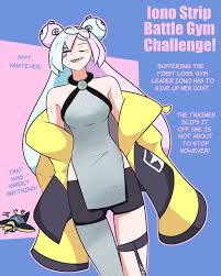 AnewENFArtist] Iono Strip Battle Gym Challen... - Pokemon Hentai Doujinshi