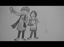 Pin On Rakshabandhan Pencil Drawing Rakhi Pencil Drawing