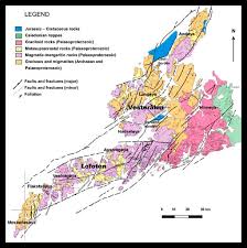 Trip to lofoten og vesterålen in the north of norway july 2017 with the names of the most famous location like reine aerial videos from lofoten islands, vesterålen district and senja island. Generalised Bed Rock Geological Map Of Lofoten And Vesteralen Including Download Scientific Diagram