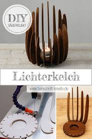 » sitzender teddy mit körbchen. Lichterkelch Diy Projekt Diy Geschenke Holz Kerzenhalter Holz Diy Bastelideen Holz