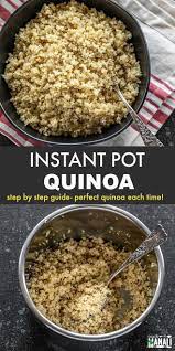Step By Step Guide To Make The Perfect Quinoa In The Instant Pot Each Time This Is Hands Free Coo Perfect Quinoa Instant Pot Quinoa Recipes Instant Pot Quinoa