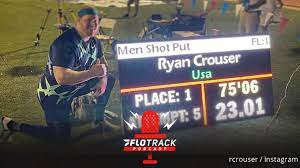 Elemelerde 23,37 metrelik atış yapan crouser, gülle atmada vatandaşı randy barnes'ın 31 yıllık dünya rekorunu ele geçirdi. Ryan Crouser Becomes Third Man In History Over 23 Meters In Shot Put