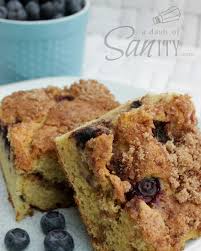 Simple Blueberry Coffee Cake Recipe Coffee Cake Breakfast Sweets Blueberry Coffee Cake