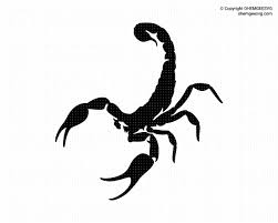 Scorpion Svg Eps Png Dxf Clipart For Cricut Or Silhouette Etsy In 2022 Dxf Png Svg