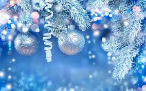 Blue blurry merry christmas psd background christmas cheer wallpaper textures data skys diamond background New Year Christmas Balls Blue Christmas Background Hd Wallpaper Peakpx